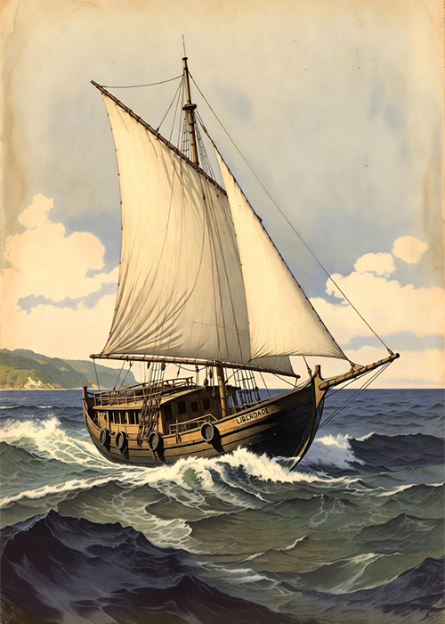 Cover art for Voyage of the Liberdade